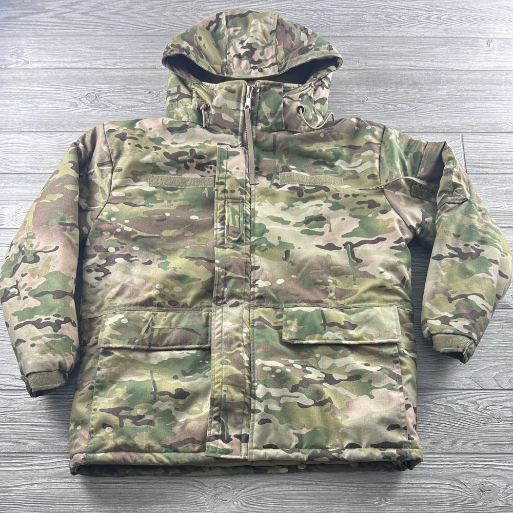Advantage Wear & Gear Multicam Extreme Cold Weather Parka Jacket Mens Medium